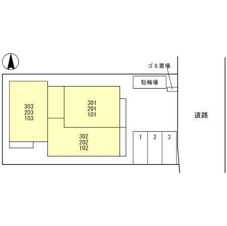SPECIALE沢良宜西の区画図