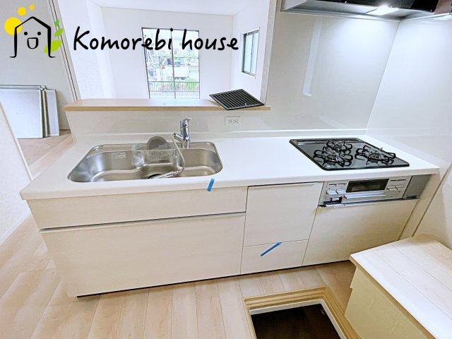 上尾市大谷本郷　第7　新築一戸建て　クレイドルガーデン　05のキッチン|撮影：10/09