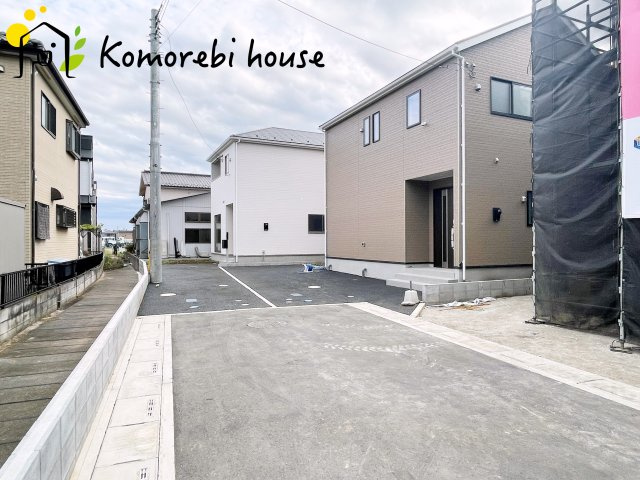 上尾市大谷本郷　第7　新築一戸建て　クレイドルガーデン　05の前面道路含む現地写真|11/11撮影