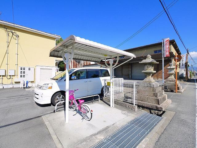 フルールのその他共用部分|駐輪場もありますよ