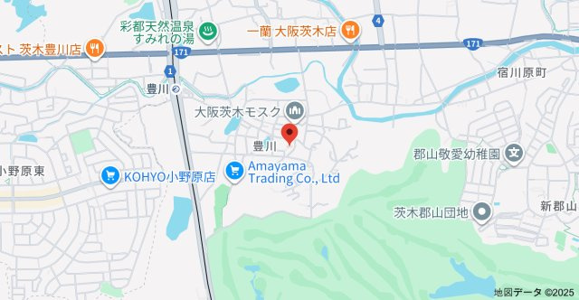 アルバス豊川の地図