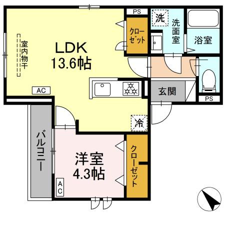 【間取り】 | グランクレスト湯田