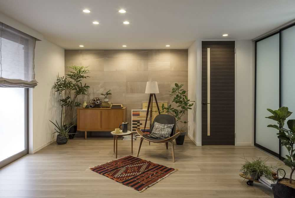 ベレオガーデンズ上中野の居間・リビング