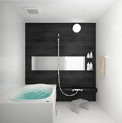 ベレオガーデンズ上中野の浴室