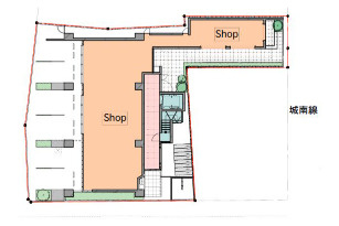 コア六本松の区画図