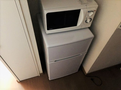 【その他】 | レオパレスエスポワールⅡ | ２ドア冷蔵庫.レンジ