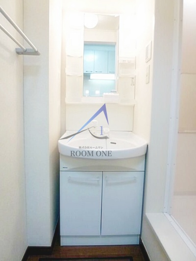 Ｓａｎ　Ｄｉｍａｓ　Ａｋａｂａｎｅの洗面所|洗面台です。