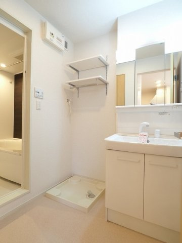 ポルトシャルムⅠの洗面所