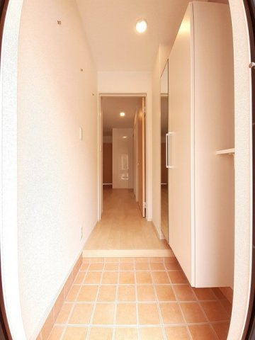 ポルトシャルムⅠの玄関