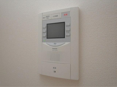 【セキュリティ】 | プレサンス京町堀ノース | モニター付きインターホンです
