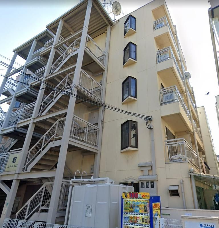 大阪市住之江区新北島２丁目のビルの外観