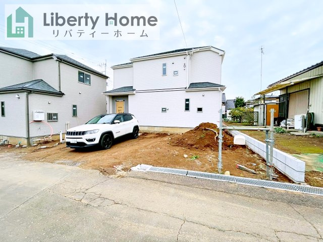 土浦市烏山4丁目　新築戸建　A号棟の駐車場