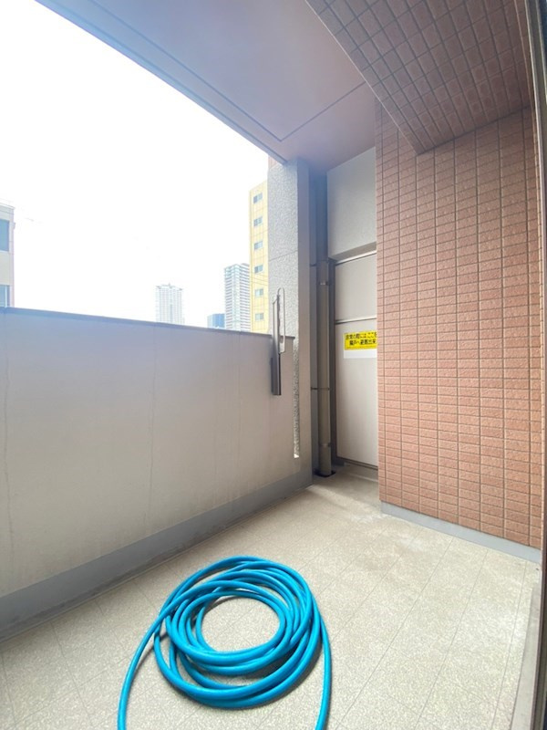 コンソラーレ土佐堀のバルコニー|落ち着いた時間を過ごせるバルコニーです