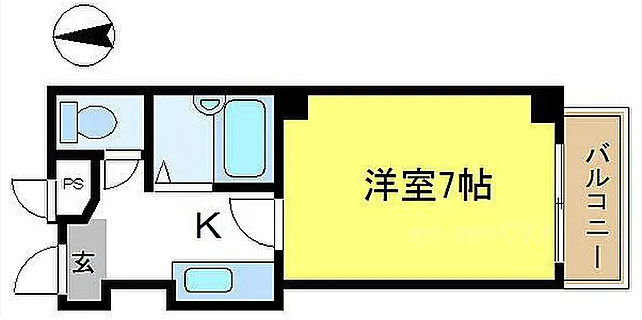 オムニバス平野本町の間取り
