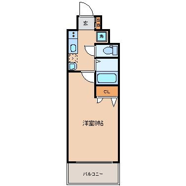 【間取り】 | ドルチェヴィータ北梅田