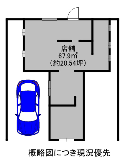 【間取り】 | 森南町店舗