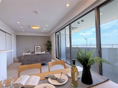 【居間・リビング】 | アイルシティ御器所2 | キャンペーン対象物件です♪詳細は弊社ホームページもしくはスタッフまでお気軽にお問合せ下さいませ♪ お役に立てる自信があります♪