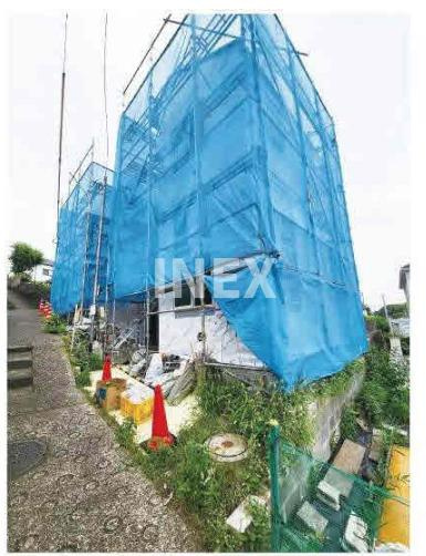 横浜市旭区四季美台のアパートの外観