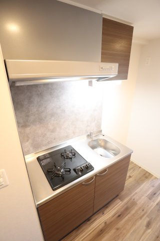大阪市城東区蒲生３丁目の賃貸マンションのキッチン