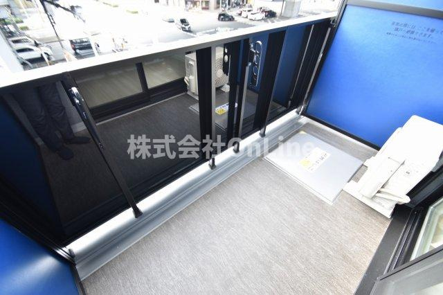 S-RESIDENCE高井田beletaのバルコニー