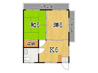 【間取り】 | 古蔵ハイツ