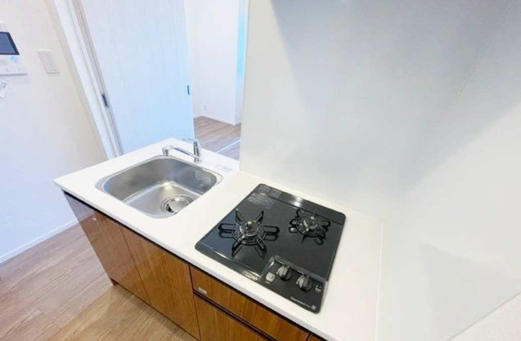 アジールコート三宿テラス　角部屋　礼金0　楽器相談　ペット相談のキッチン