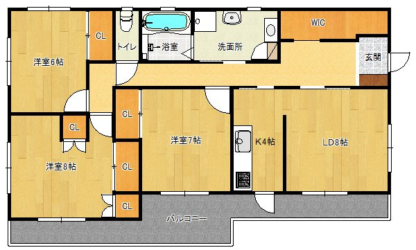 【間取り】 | 藤原台中町４丁目戸建(GoodHome)
