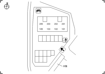 【区画図】 | ポポラートK