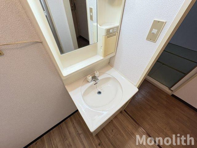 グリーンファンタンの洗面所