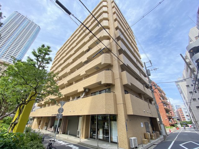 ライオンズマンション新宿東公園の外観