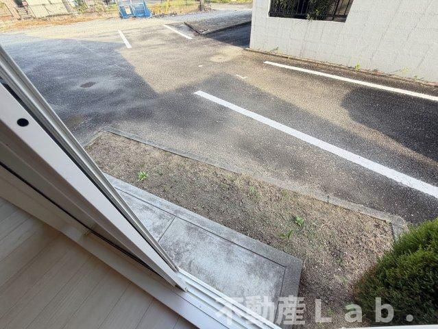 フレグランス中原のバルコニー