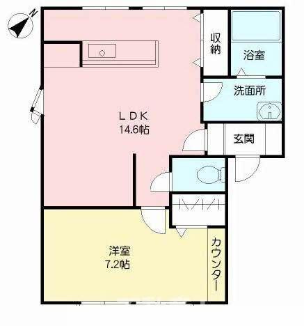 フレグランス中原の間取り