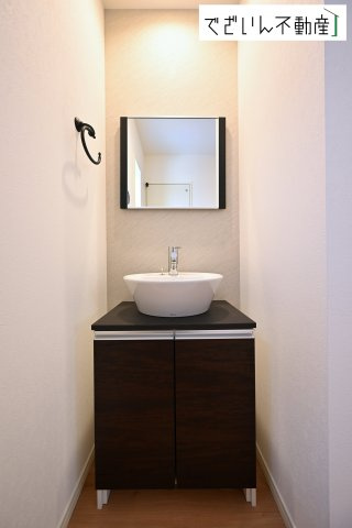 【独立洗面台】 | CLEIAS Town久喜市上町　新築住宅 | ≪1号棟≫
現地(2025年9月撮影)