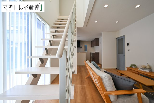 【居間・リビング】 | CLEIAS Town久喜市上町　新築住宅 | ≪1号棟≫
現地(2025年9月撮影)