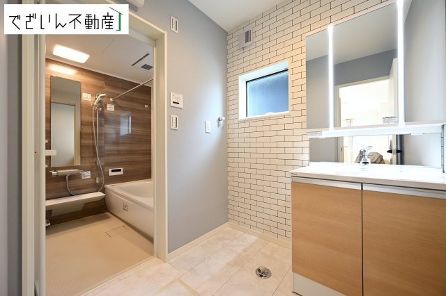 【独立洗面台】 | CLEIAS Town久喜市上町　新築住宅 | ≪1号棟≫
現地(2025年9月撮影)