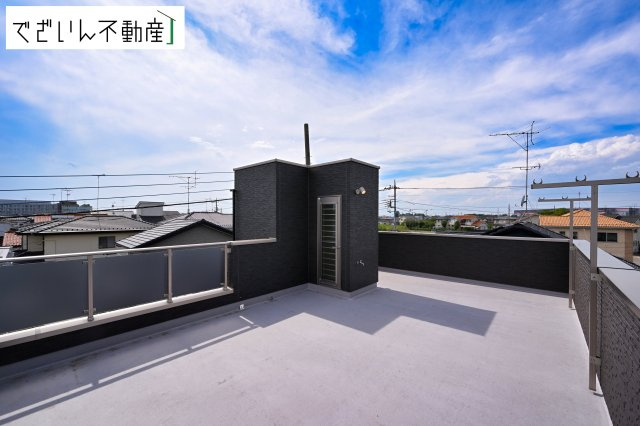 【バルコニー】 | CLEIAS Town久喜市上町　新築住宅 | ≪1号棟≫
現地(2025年9月撮影)