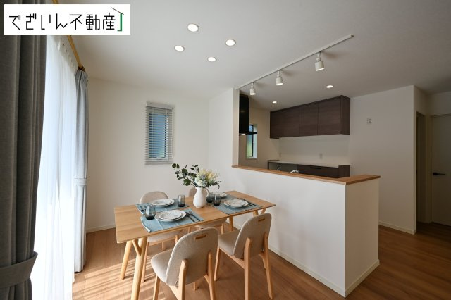 【居間・リビング】 | CLEIAS Town久喜市上町　新築住宅 | ≪1号棟≫
現地(2025年9月撮影)