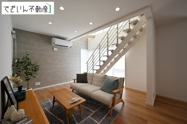 【居間・リビング】 | CLEIAS Town久喜市上町　新築住宅 | ≪1号棟≫
現地(2025年9月撮影)