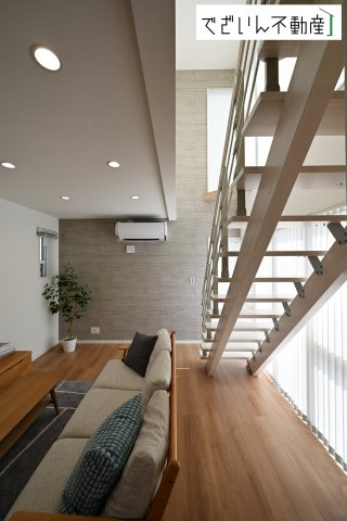 【居間・リビング】 | CLEIAS Town久喜市上町　新築住宅 | ≪1号棟≫
現地(2025年9月撮影)