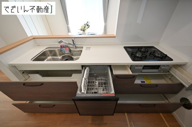 【キッチン】 | CLEIAS Town久喜市上町　新築住宅 | ≪1号棟≫
現地(2025年9月撮影)