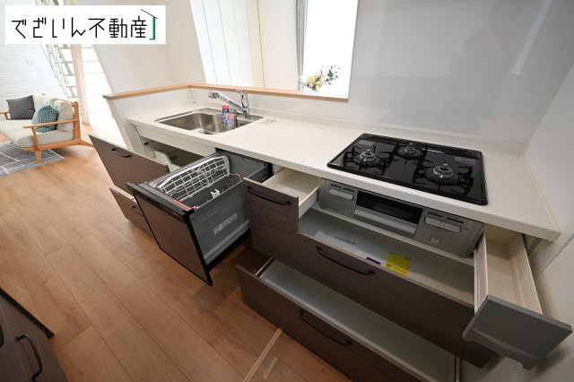 【キッチン】 | CLEIAS Town久喜市上町　新築住宅 | ≪1号棟≫
現地(2025年9月撮影)