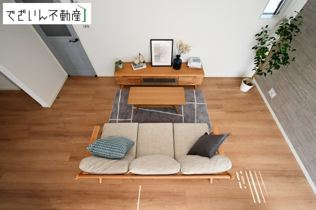 【居間・リビング】 | CLEIAS Town久喜市上町　新築住宅 | ≪1号棟≫
現地(2025年9月撮影)