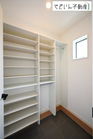 【玄関】 | CLEIAS Town久喜市上町　新築住宅 | ≪1号棟≫
現地(2025年9月撮影)