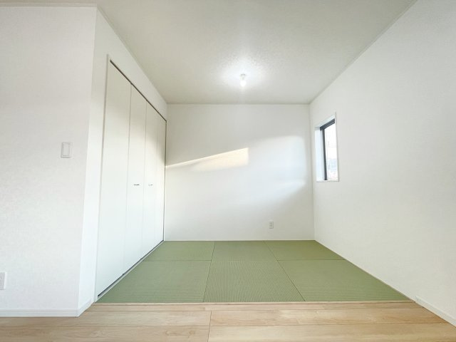 新築戸建・建売　足利市福富町第4　CRADLE GARDEN　全4棟の和室|畳は足触りがいいので裸足で歩いても気持ちがいいです！
