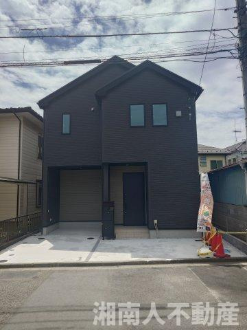 茅ヶ崎市松が丘1丁目　新築戸建の外観|きれいな外観です