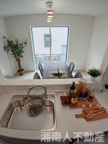 茅ヶ崎市松が丘1丁目　新築戸建のキッチン|キッチンです