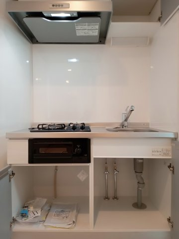 川崎市麻生区細山１丁目のアパートのキッチン