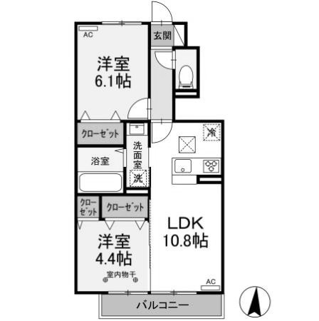 【間取り】 | ベルシエール