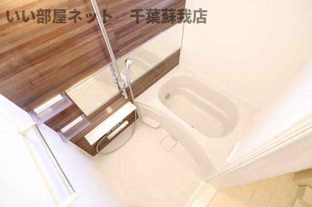 ベルフォーレ千葉寺の浴室|コンパクトで使いやすいお風呂です