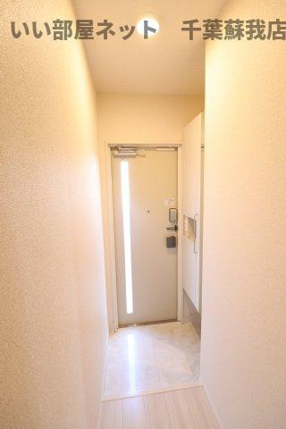 ベルフォーレ千葉寺の玄関|収納もある玄関です